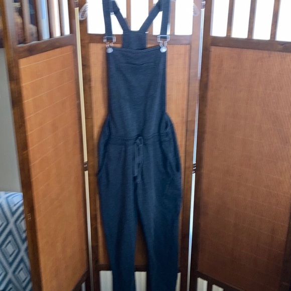 Z Supply Overalls Gray Drawstring Sz medium - Picture 3 of 8